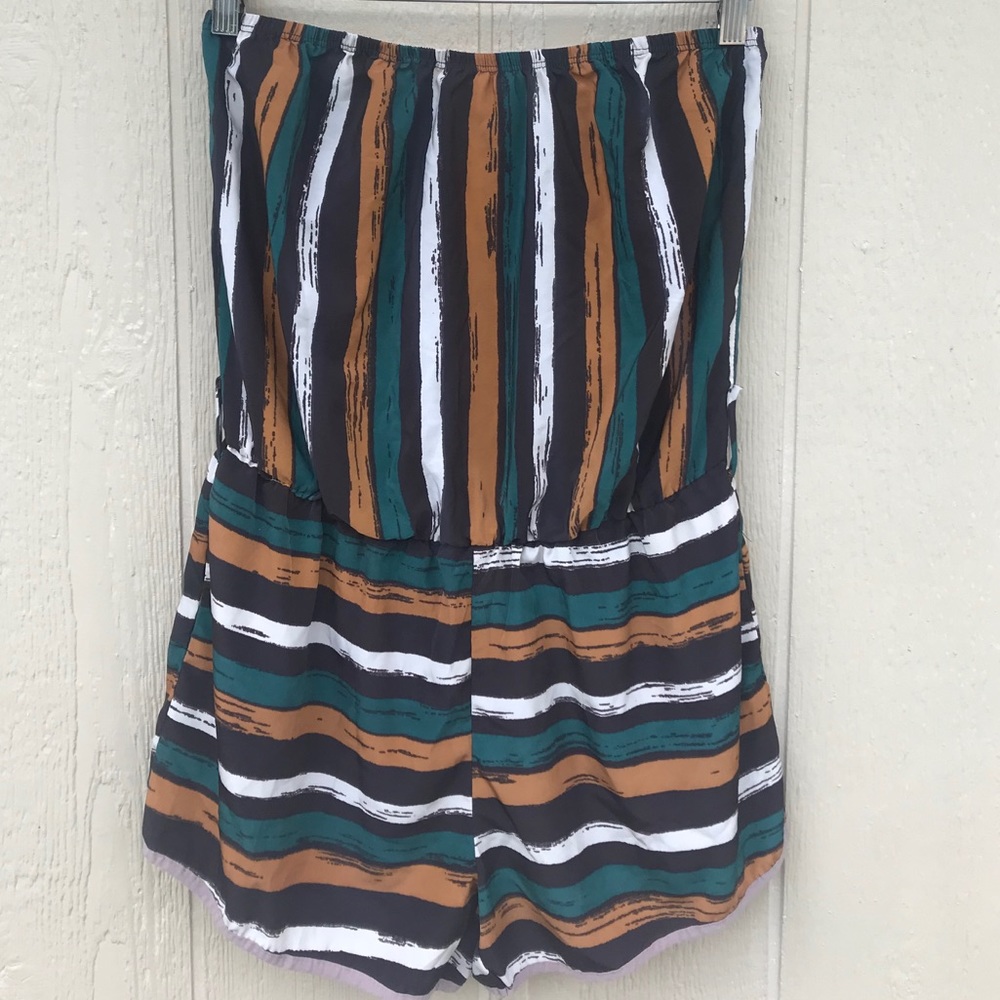Strapless Romper
